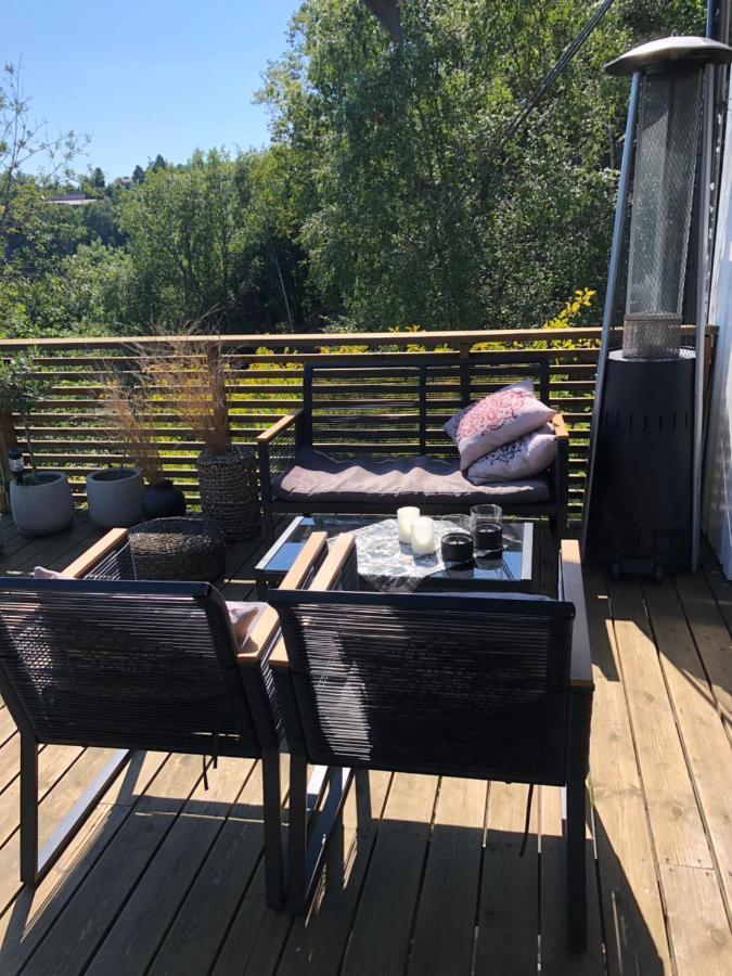 Aid Og Svein' S Sentrumsnaere Panorama Hjem Appartement Kristiansand Buitenkant foto