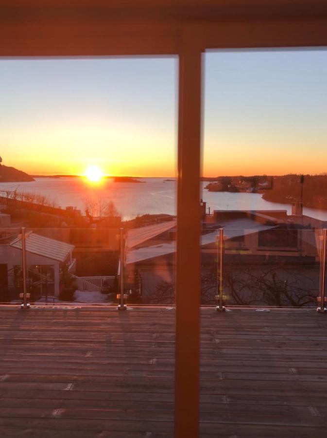 Aid Og Svein' S Sentrumsnaere Panorama Hjem Appartement Kristiansand Buitenkant foto